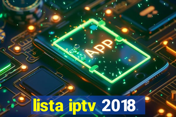 lista iptv 2018